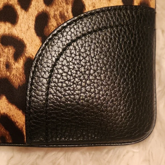 Dolce & Gabbana Black and Brown Leopard Print Tote - Picture 7 of 9